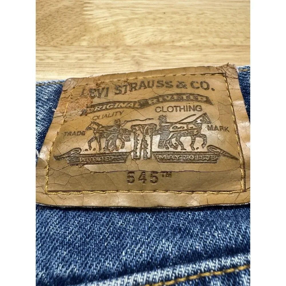 Levi's Vintage Men's 545‎ Orange Tab Loose Fit Jeans Size 46x30 Y2K 90s Hip Hop